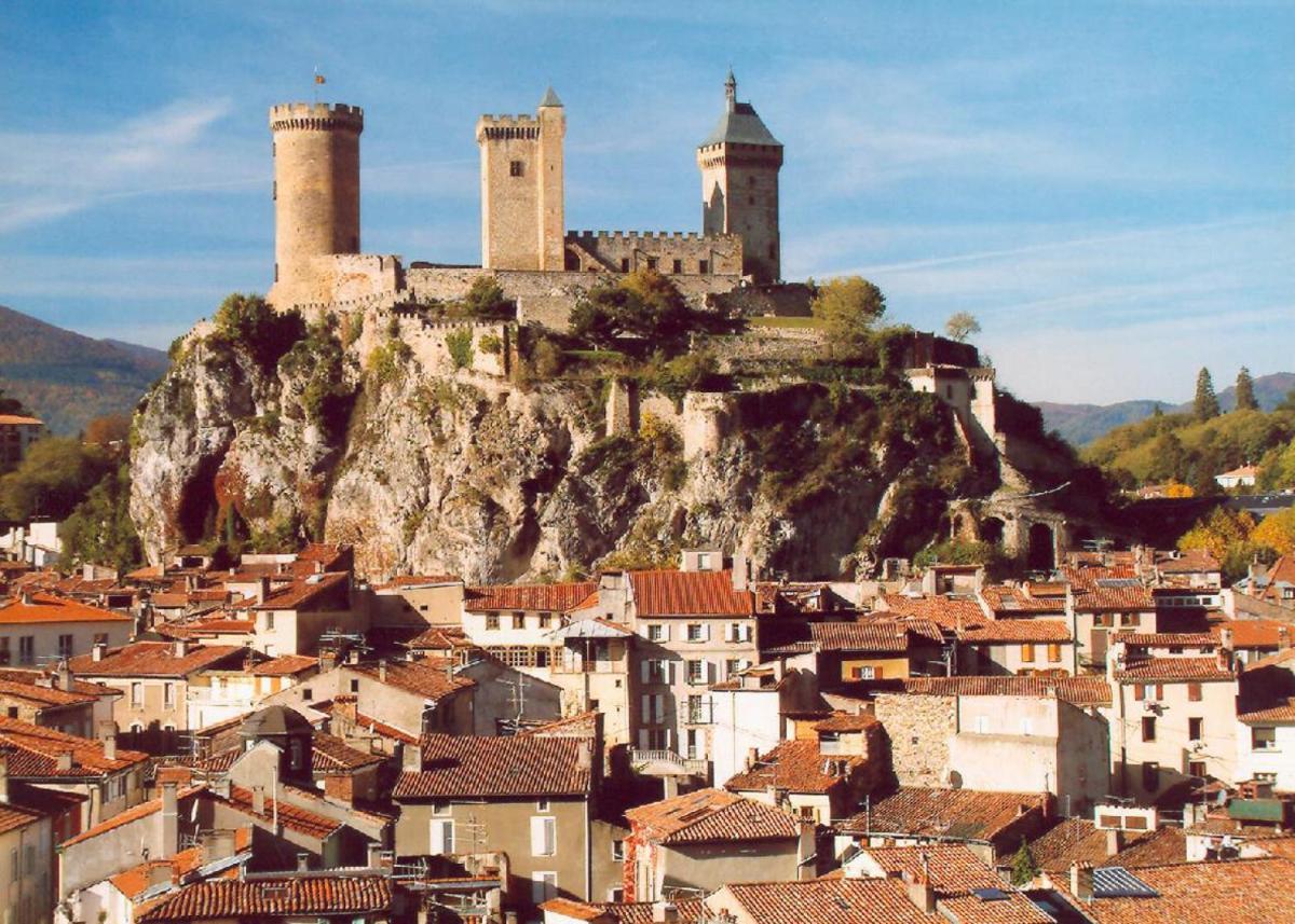 Hebergements Entiers Two Homes T1 Bas Or T1 Haut -Aux Terrasses Du Pech Foix Esterno foto