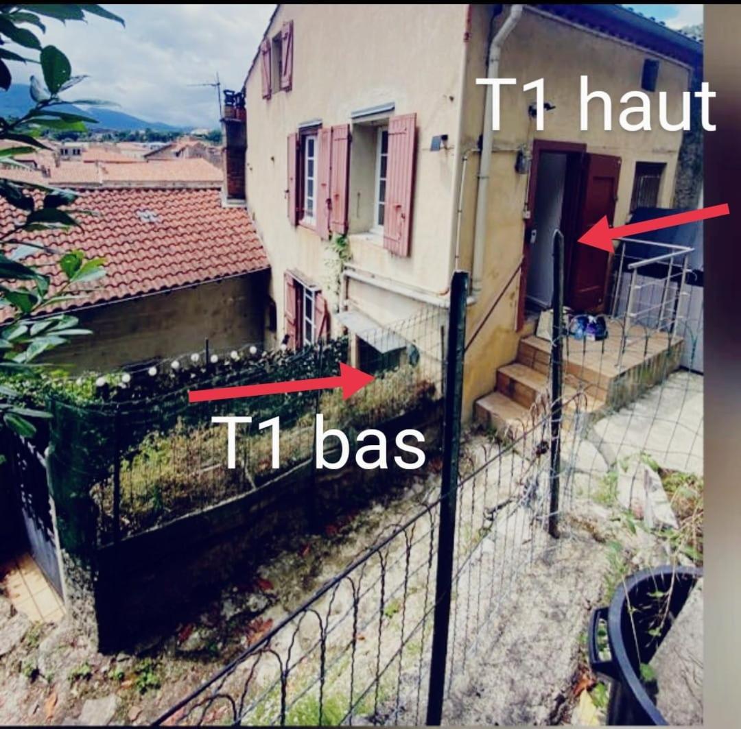 Hebergements Entiers Two Homes T1 Bas Or T1 Haut -Aux Terrasses Du Pech Foix Esterno foto